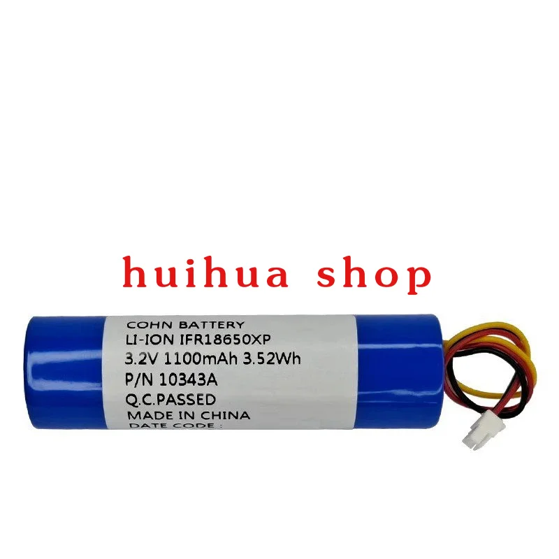 IFR18650XP 3.2V 1100mAh 3.52Wh PN10343A for Cosmetic Instrument Lithium Battery Pack