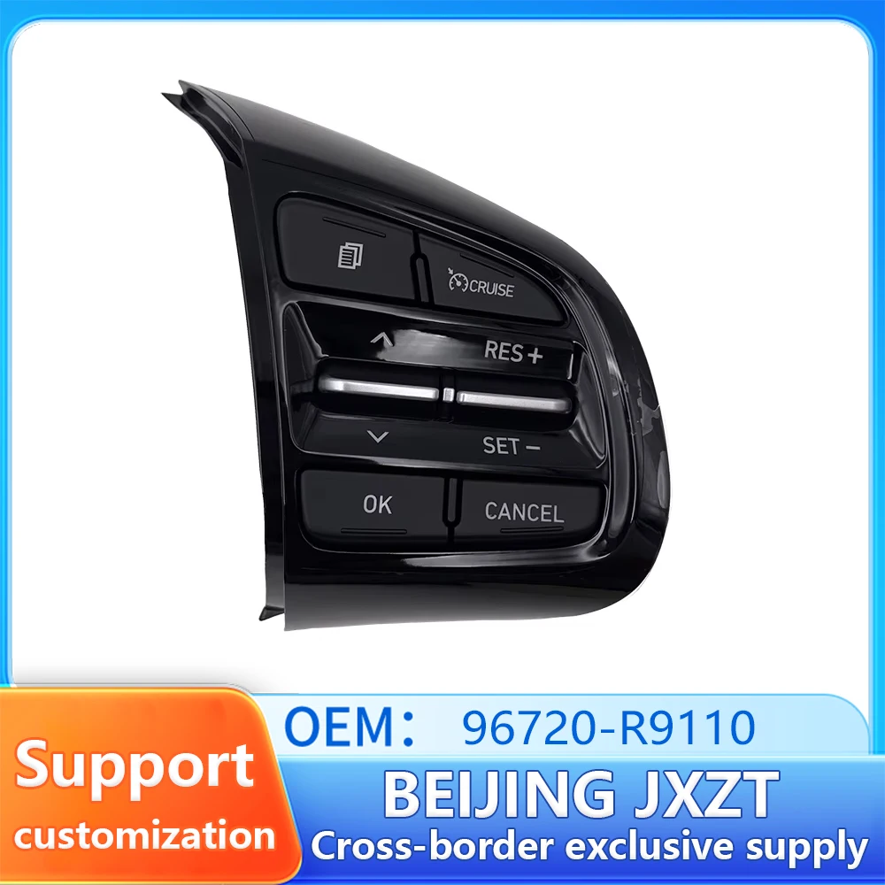 Car Multi-Function Steering Wheel Buttons OEM 96720-R9110 for Hyun-dai Ix25 Creta - Replacement Equipment Manufacturer Part