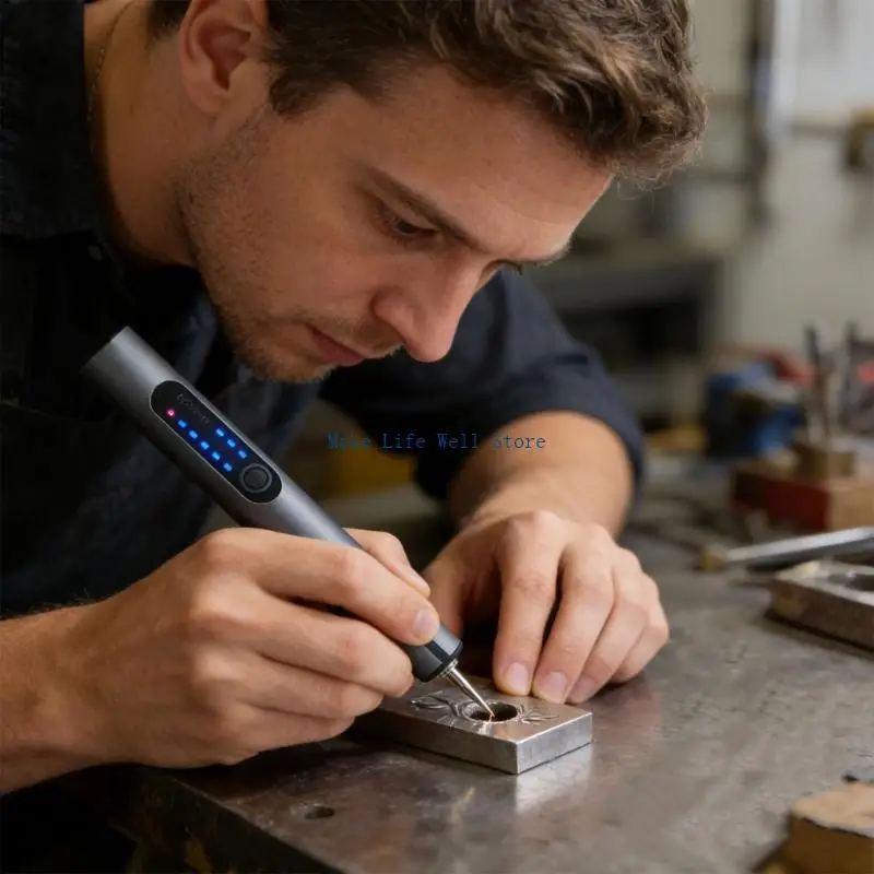 Variable Speed Engraving Pen Safe Polisher Efficient for Professional Artists