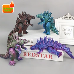 3D Printed Large Size and Small Size Crazy Godzilla Anime Toys Monster Figure Action Joint Model Ornament Kids Gift