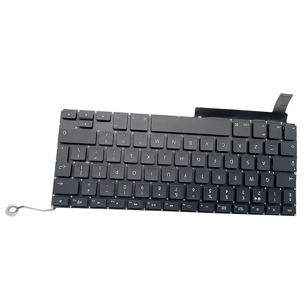 A1286 Europe UK Layout Keyboard for Macbook Pro 15'' A1286 2009 2010 2011 2012 EMC 2255 2324 2325 2353 2563 2556 keyboard