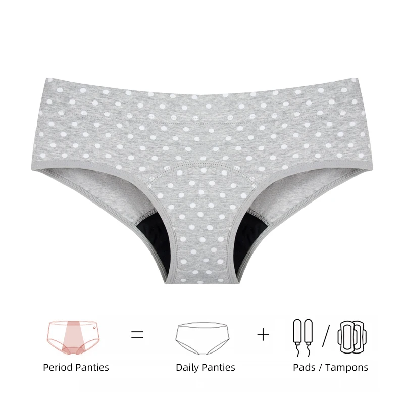 Leakproof Mid-Rise Incontinence Panties for Women