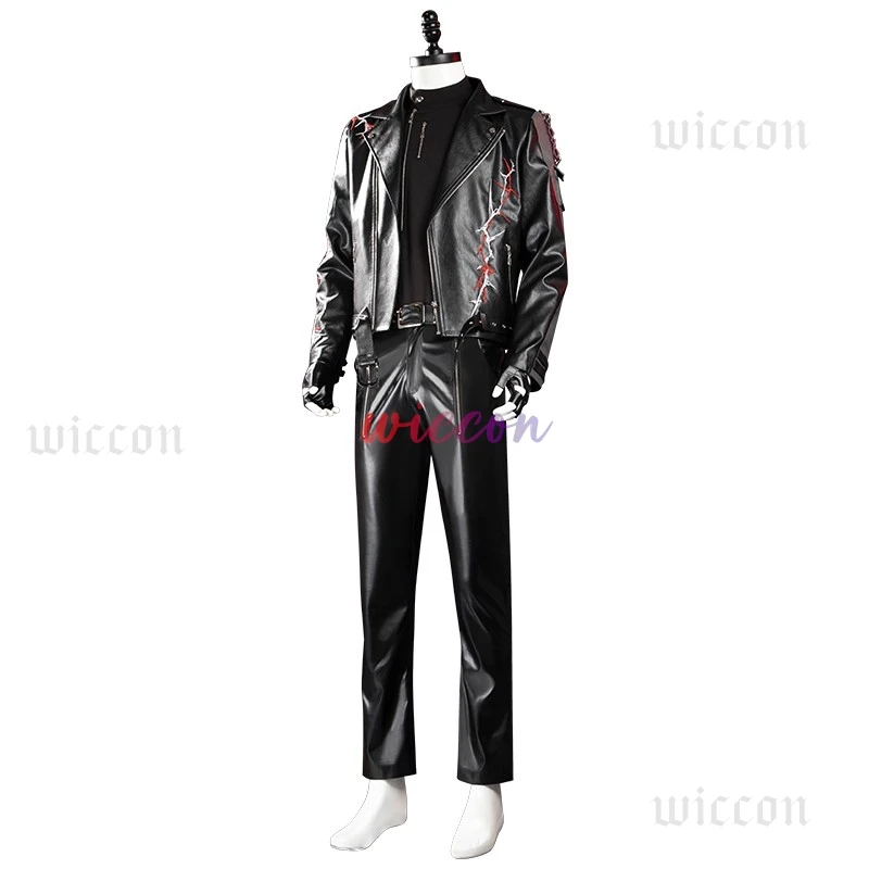 Game Love En Deepspace Lederen Sylus Cosplay Kostuum Cos Qinche Sylus Pruik Party Uniform Vrouwen Mannen Halloween Spelen Rol Pak