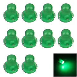 10x Green RV T3 Blub NEO Dash Twist Socket HVAC Cluster Lamp 1 LED 35853-SDA-A01 Z2957