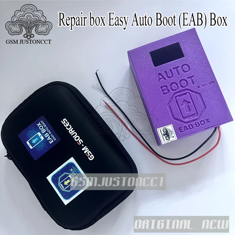 Caja de reparación original Easy Auto Boot (EAB) compatible con F64 BOX Flash 64 box MiPI Easy Jtag Medusa Pro UFI Box - Color aleatorio