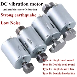 High Speed 6000rpm/8500RPM Strong Vibration 6V 12V 24V DC Vibration Motor For Micro Massage Eccentric industrial small motor