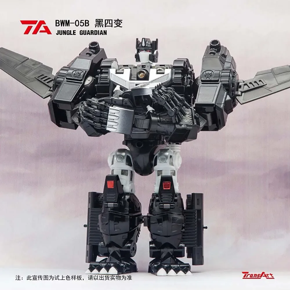 New Transformation Toys TransArt TA BWM-05B Black OP. JUNGLE GUARDIAN Transmetal Optimal Primal In stock