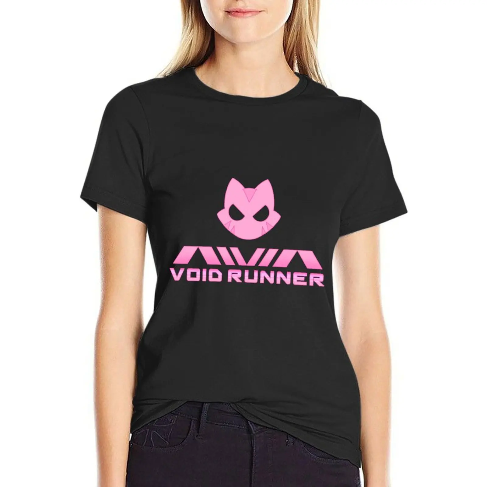 Void Runner (Melanie) logo T-Shirt tops funny Short sleeve tee T-shirt Women