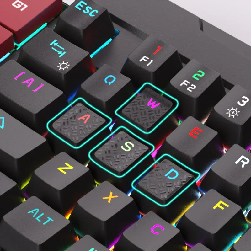 Imagem -03 - Conjunto de Teclado e Mouse Mecânico com Fio Profissional Mifuny Fps para Jogos com Retroiluminação Rgb para Kit de Teclado Pubg Csgo