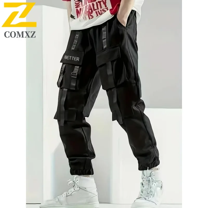 2025 Men's Sweatpants New Vintage Loose Casual Active Training Jogging Cargo Pants Outdoor Training Breathable Trend Trousers