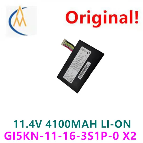 

buy more will cheap Brand new original mechanical leather deep titan X1 GI5KN-11-16-3S1P-0 X2 laptop battery 11.4v 4100mah