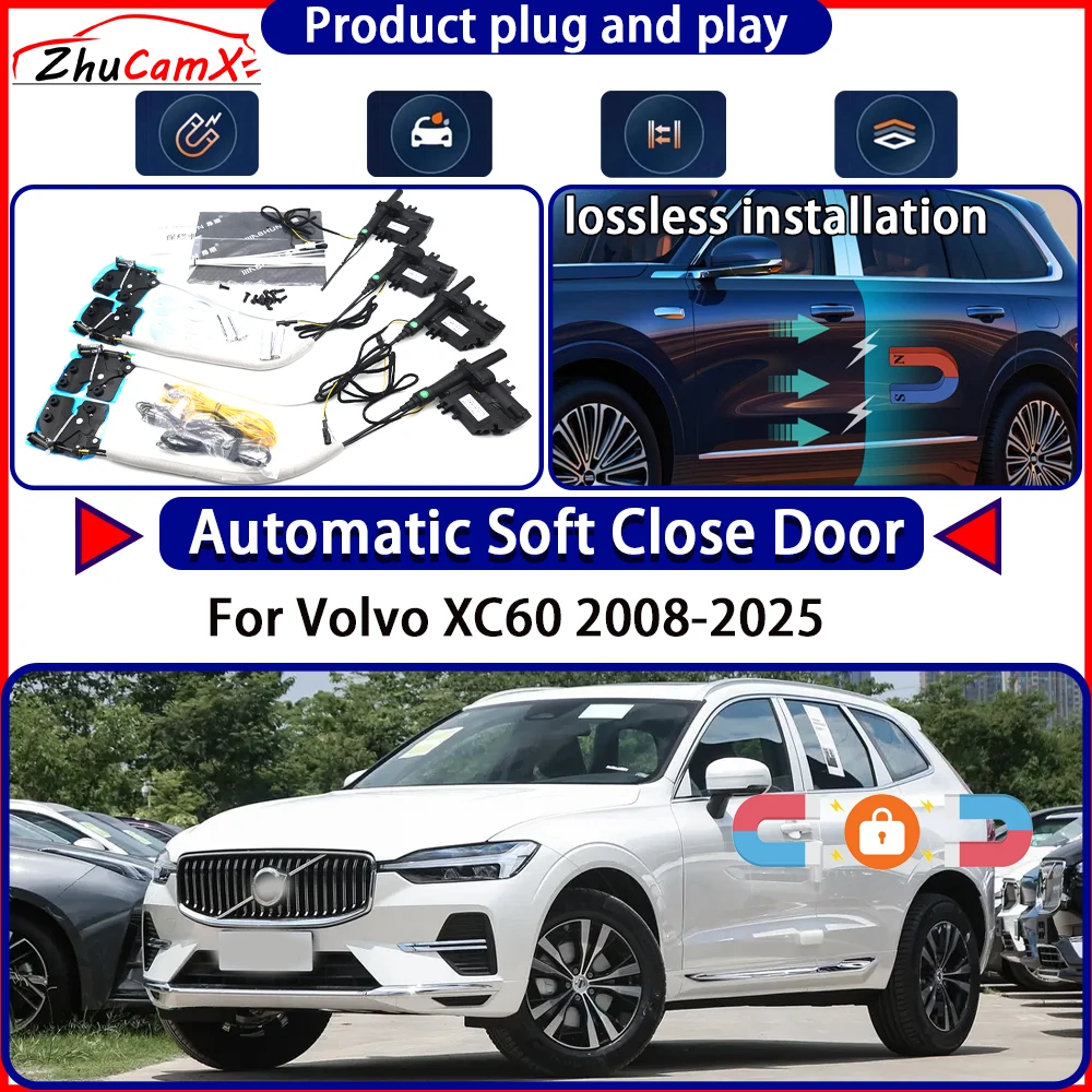 

OEM Electric Door Lock Actuator for Volvo XC60 2008-2025 Soft Close Door Kit Power Latch System Auto Pull Door Easy Close