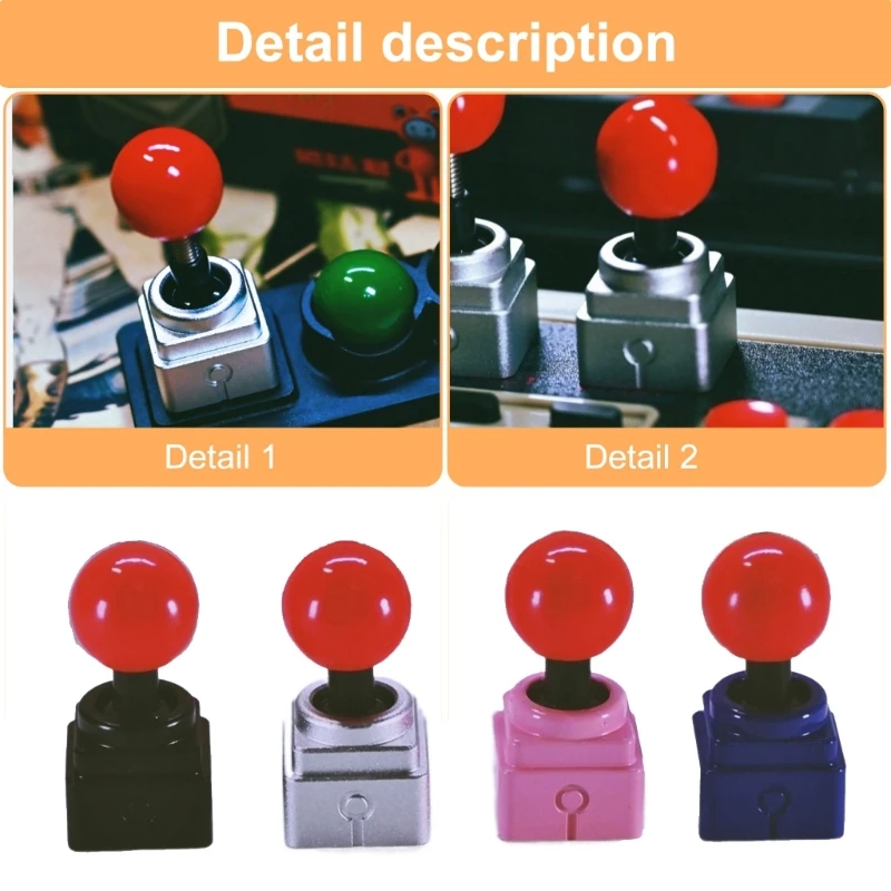 Винтажный игровой джойстик K20, металлический колпачок для настраиваемых механических клавиатур