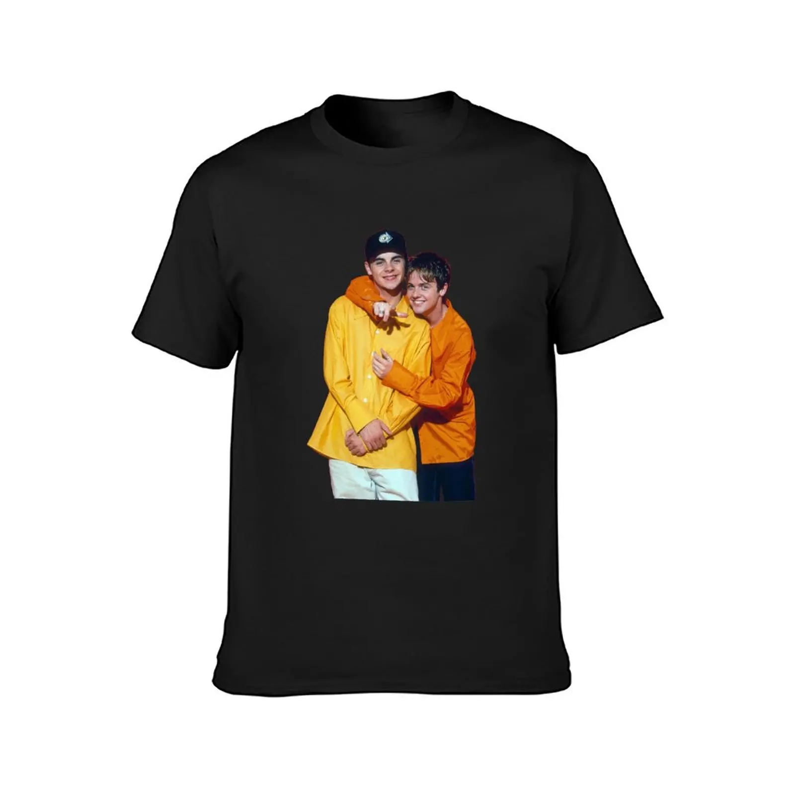 Young Ant and Dec T-Shirt Aesthetic clothing vintage mens tall t shirts