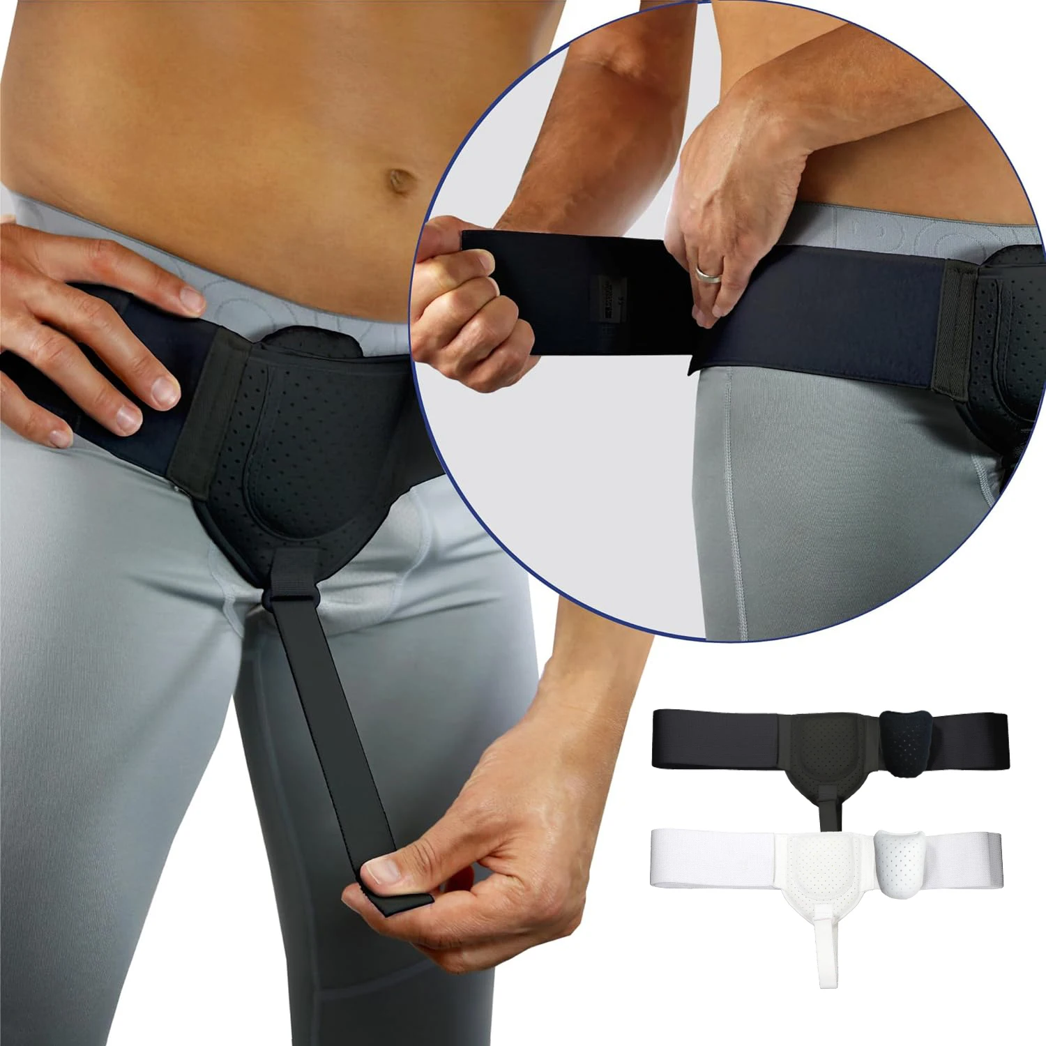 Hernia Belt Truss For Inguinal Sports Hernia Support Pain Relief Recovery Strap