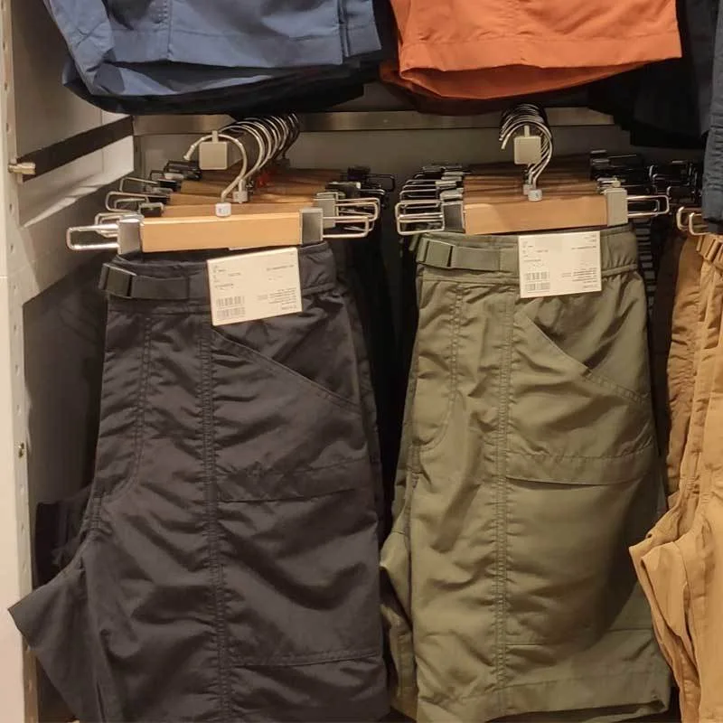 سروال رجالي صيفي كاجوال قصير، خفيف وفضفاض متعدد الجيوب سريع الجفاف، بنطلون عمل كاجوال بطول خمسة أرباع، سروال مستقيم الساق من ...