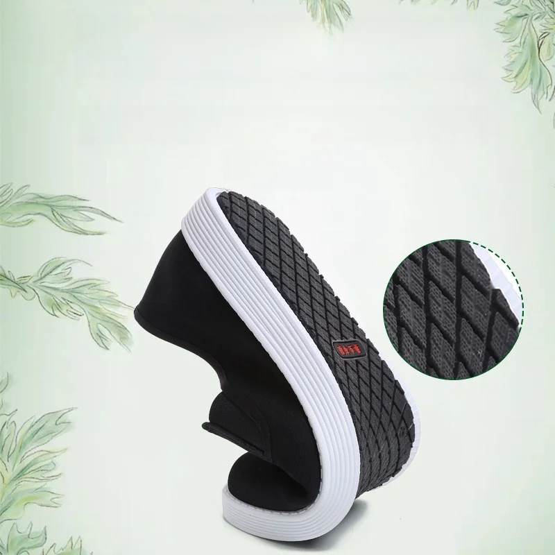 Picture 4: Old Beijing Cloth Shoes Men's Flagship Store Casual Cow Tendon Bottom Anti-slip Spring Autumn New Style Comfortable Soft