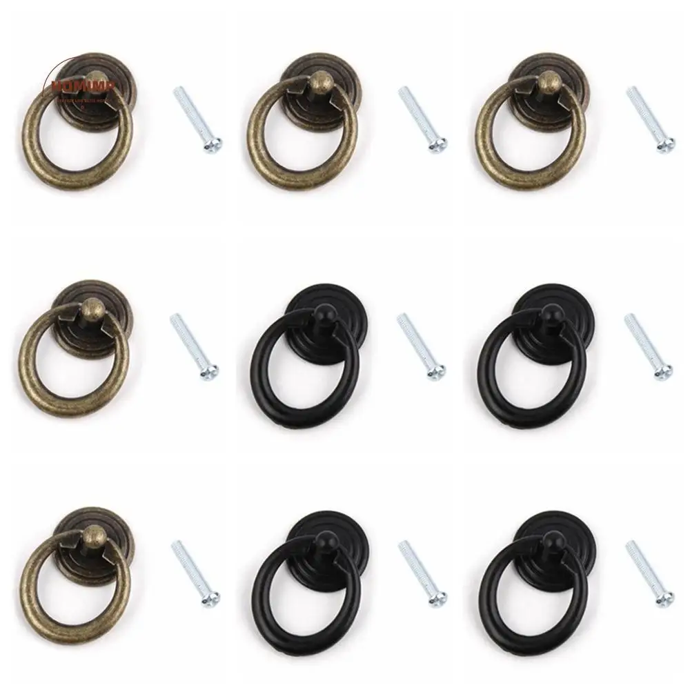 

Pulls Handles Drop Ring for Wood Case Cabinet Knobs Cupboard Cabinet Ring Pulls Drawer Pulls Ring Handles Furniture Handles