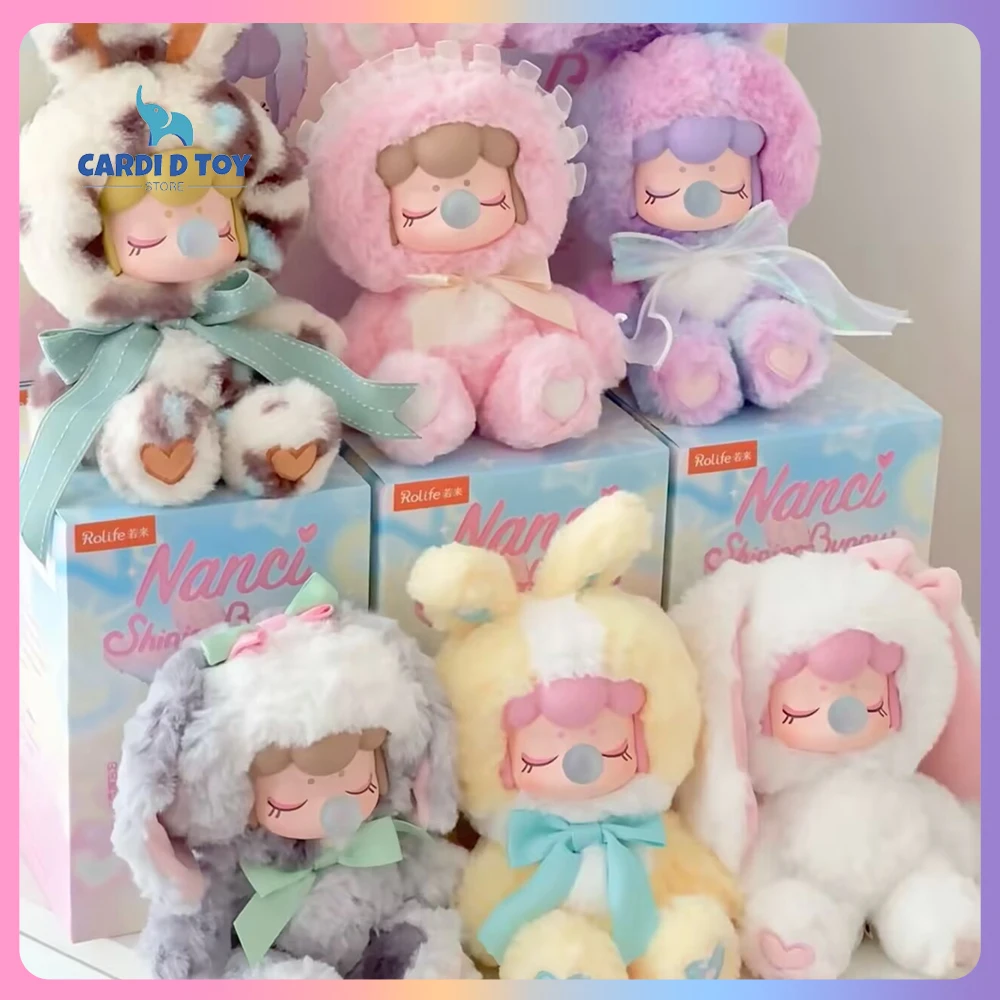 

New Nanci Sparkling Bunny Vinyl Blind Box Nanci Anime Figures Mystery Box Pearl Princess Model Kawaii Doll Ornament Gift Toy