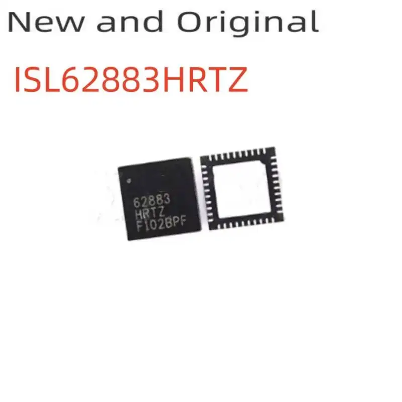 

ISL62883HRTZ 62883HRTZ TQFN40 New and Original Multiphase PWM Regulator for IMVP-6.5 Mobile CPUs and GPUs