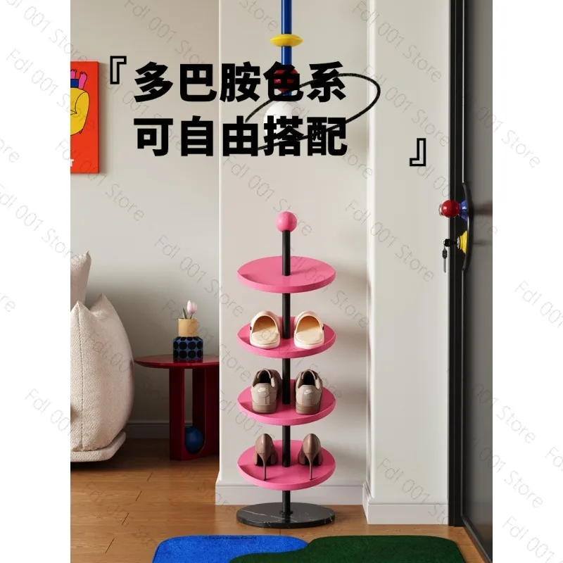 2026 new shoe rack home door multi-layer entry baby children narrow simple high-end sense cabinet space saving