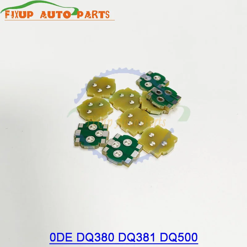 12~36PCS 0DE DQ380 DQ381 DQ500 Auto Transmission Pressure Sensor Welding Plate for VW Tiguan Seat Skoda Audi A3 Q3 TT 0GC DQ330