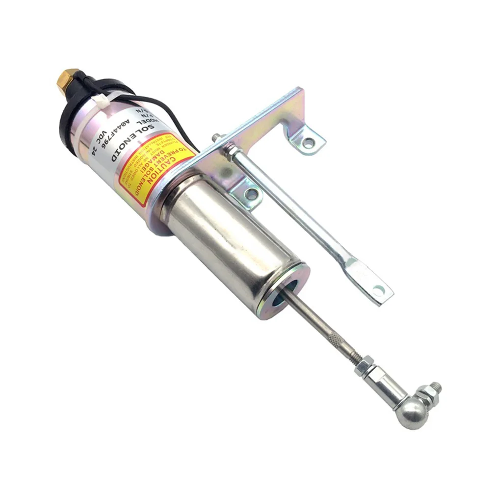 Shutdown Solenoid Valve A044F796 12V/24V Solenoid For Cummins For Onan X2.5-G2 Generator Shutdown Oil Cut-off Switch