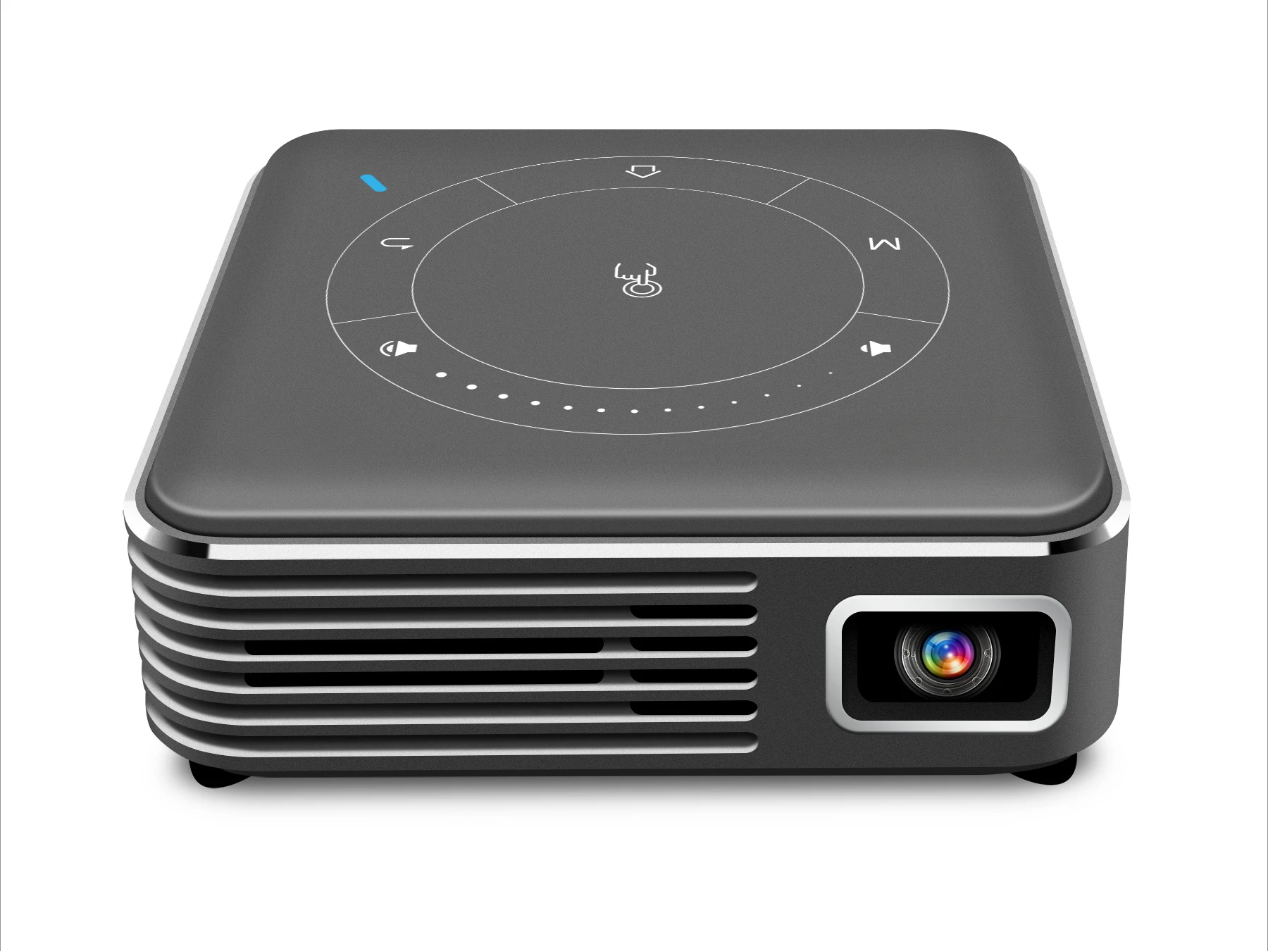 Micro Projector Smart Mini Portable 4K Projector, Home Office Projector
