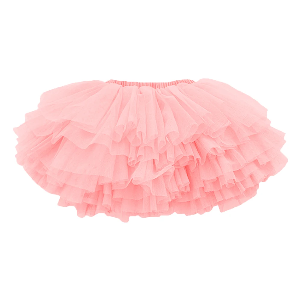 Baby Mädchen Tüllrock für Mädchen Tutu Prinzessin Ballkleid Pettiskirt Ballett Tanz Kinder Party/Geburtstag 6-lagiger Tüllrock 1-7 Jahre – Detail 23