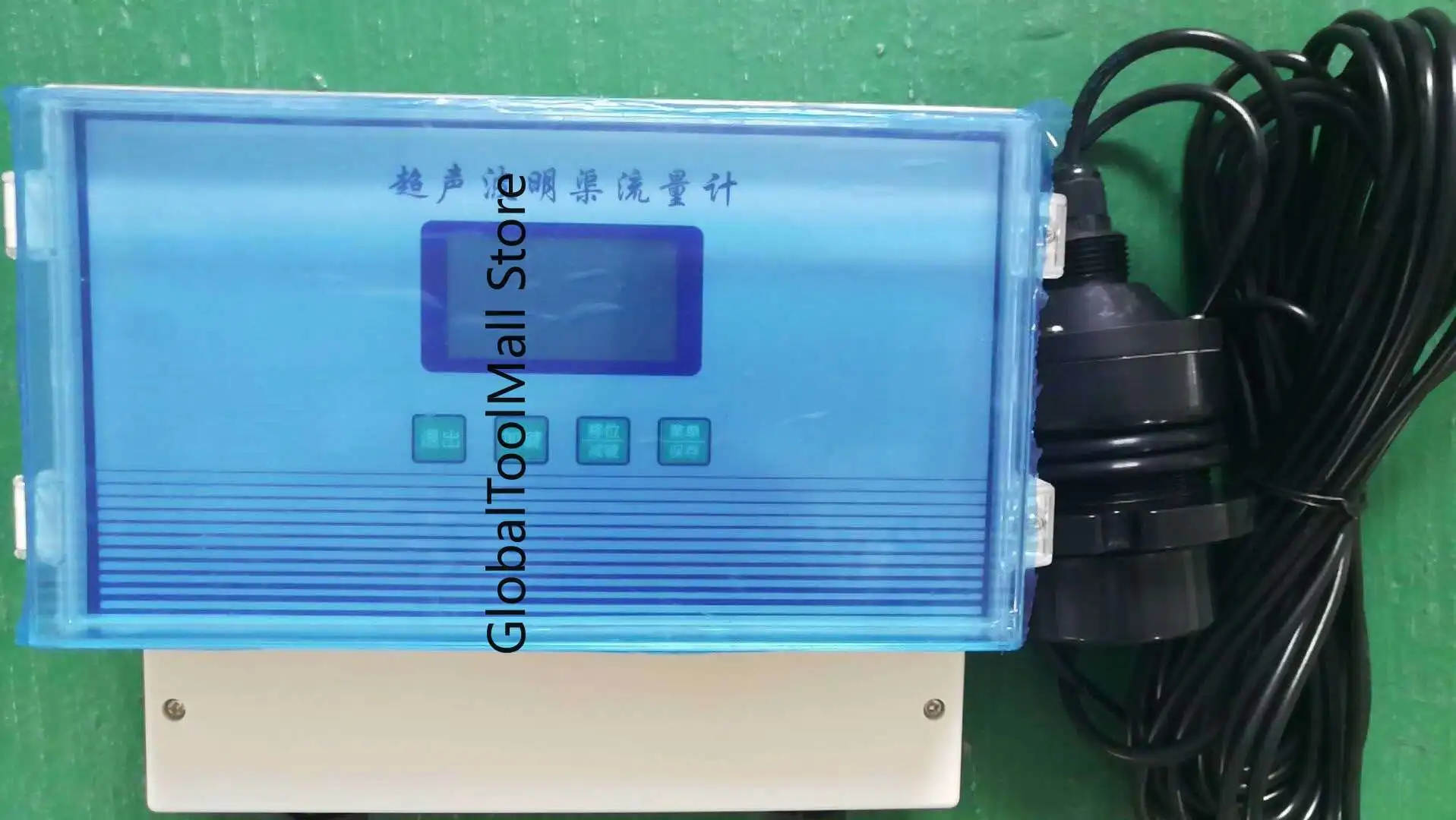 Ultrasonic Open Channel Flowmeter 4-20ma RS485 Pulse Output 220v in Put