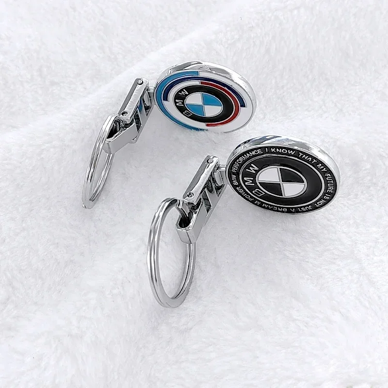 Auto Embleem Sleutelhanger H Gesp Dubbelzijdige Sleutelhanger Voor Bmw G30 G32 G01 G02 G05 G06 G07 G26 G23 G22 F40 F20 Keychain