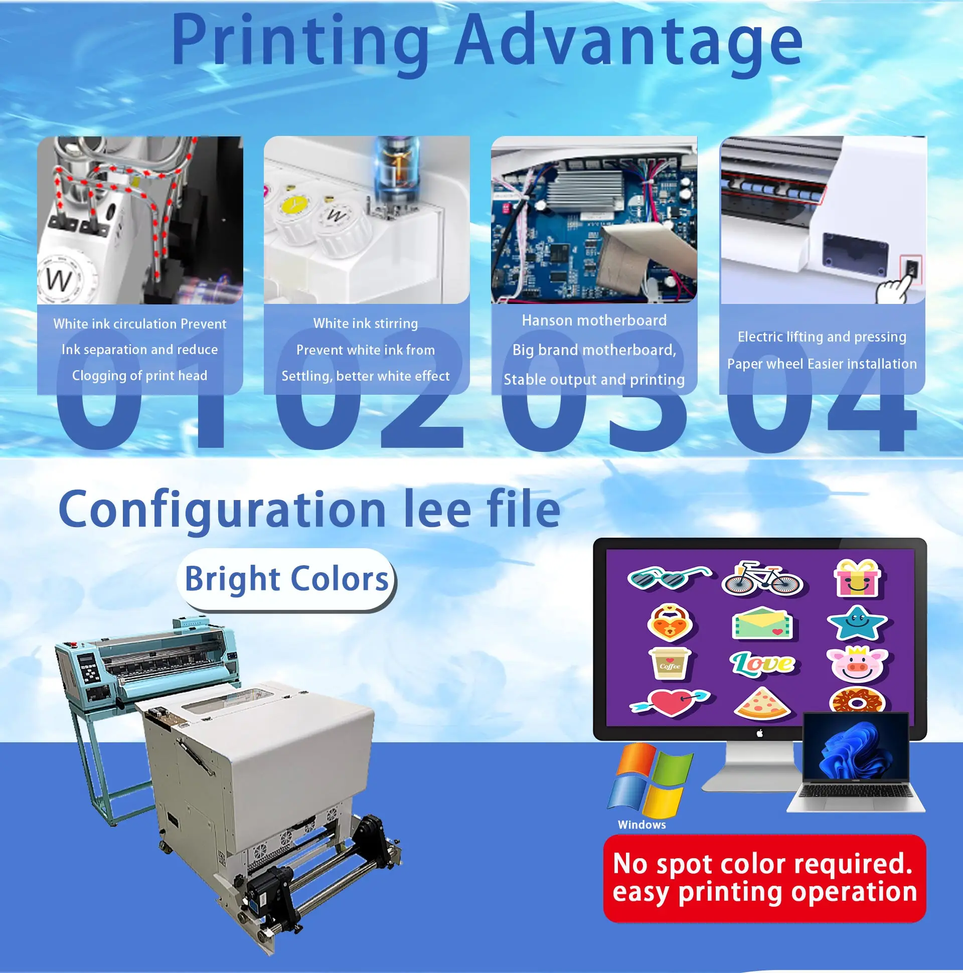 Dtf Printer 24 Inch 24 Inch Dtf Printer Printing Machine  Automatic Inkjet Printers