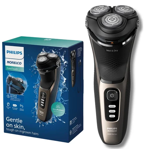 Philips Norelco CareTouch Wet & Dry Electric Shaver S3242