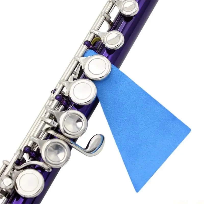 U2JB Polishing Cloth For Brass Musical Instruments Removes Grime While Protecting