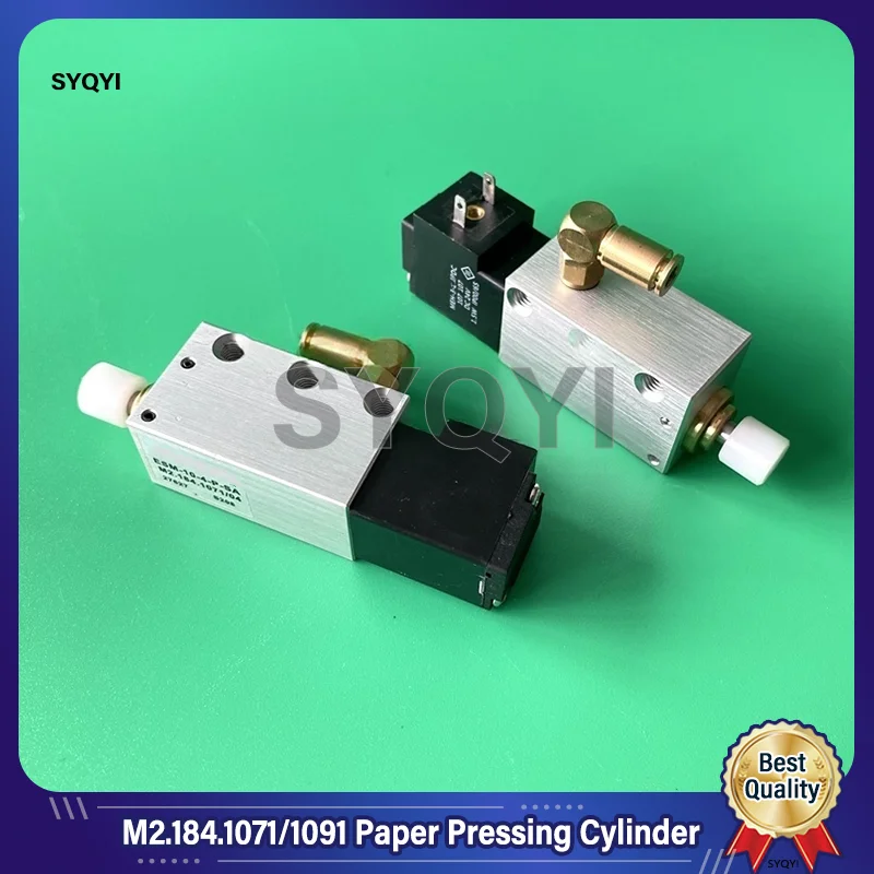 

Heidelberg 74 52 102 Front Gauge Paper Top Electromagnetic Valve Paper Pressing Cylinder M2.184.1071/1091