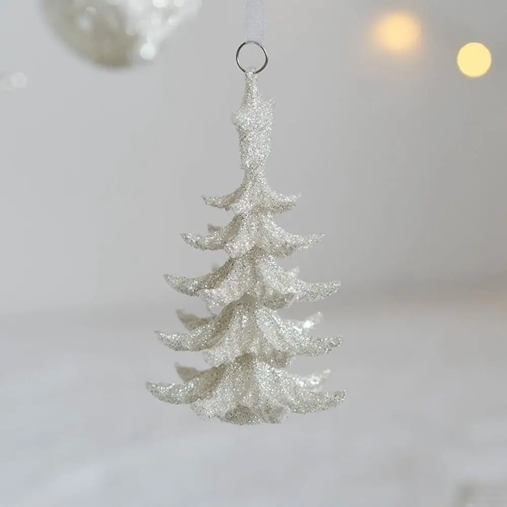 

Glitter Christmas Tree Ornament Plastic Art Crafts Christmas Angel Girl Pendant Note Star Mini Glitter Pendant Christmas Decor