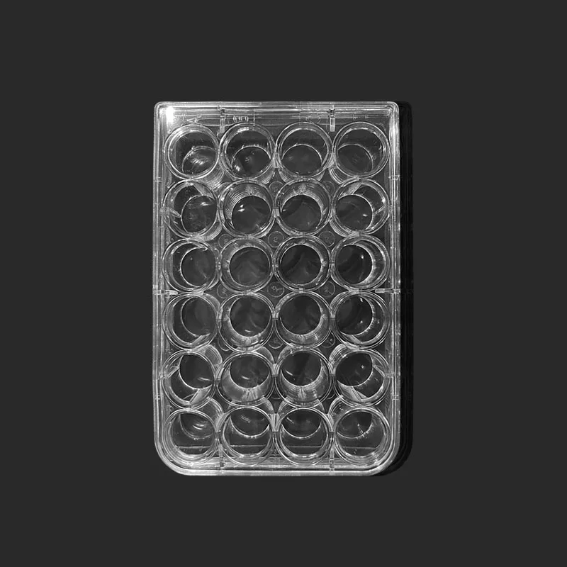 24 Holes Plastic Petri Plates Affordable For Cell High Temperature Resistant Experimen Laboratory Utensils