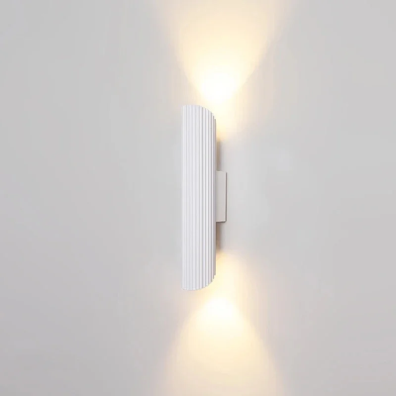 Nordic Wall Lamp Tubular LED Wall Lights Up Down Light for Bedroom Living Room Corridor Aisle Home Decor Light Fixture Sconce