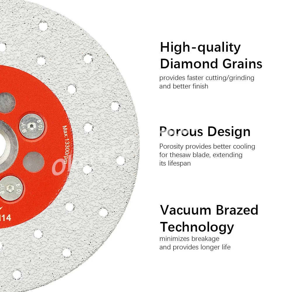 M14 Diamond Cutting Grinding Wheel Cutting Discs for Tile, Stone, Marble, Granite, Dia 100 115 125 180mm 1PC Diamond Disc