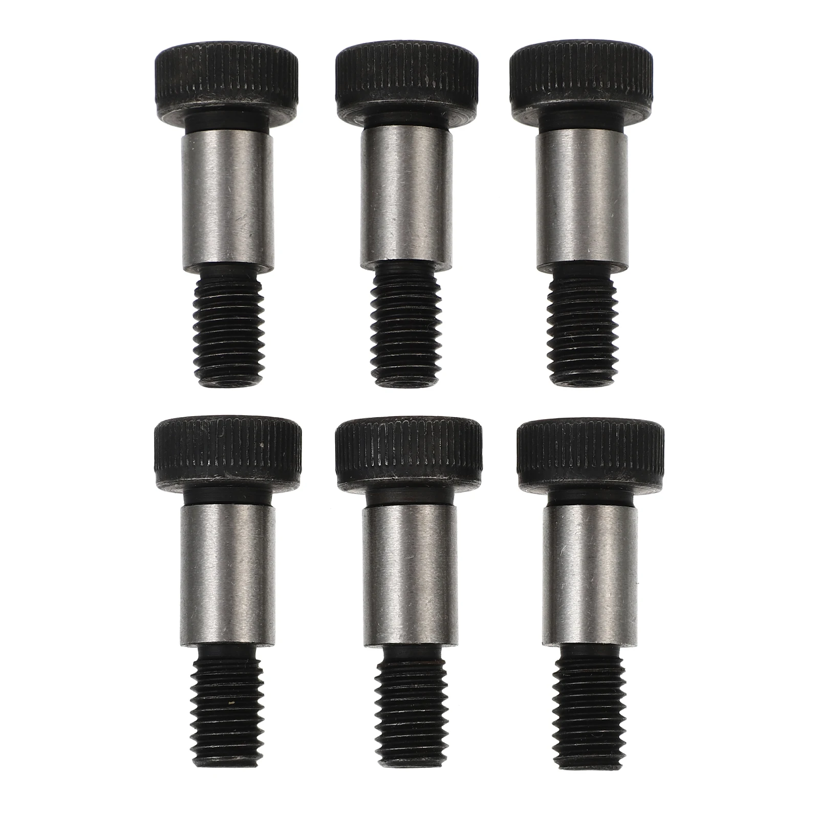 

6pcs Carbon Steel Shoulder Screws Rustproof Hex Socket Bolts Heavy Duty Alloy Steel Hexagonal Screws For Home Supplies Practical
