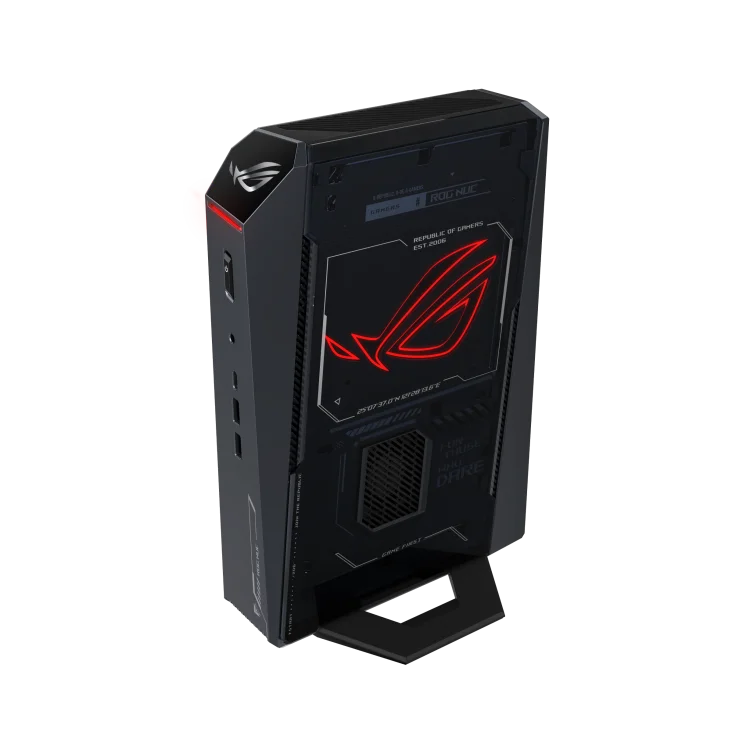 جديد ROG NUC 2025 NUC15JNK ألعاب كمبيوتر صغير RTX5080 Ultra 9 275HX CPU DDR5 RAM 32G كمبيوتر شخصي صغير معدني سائل NUC ألعاب الكمبيوتر #5