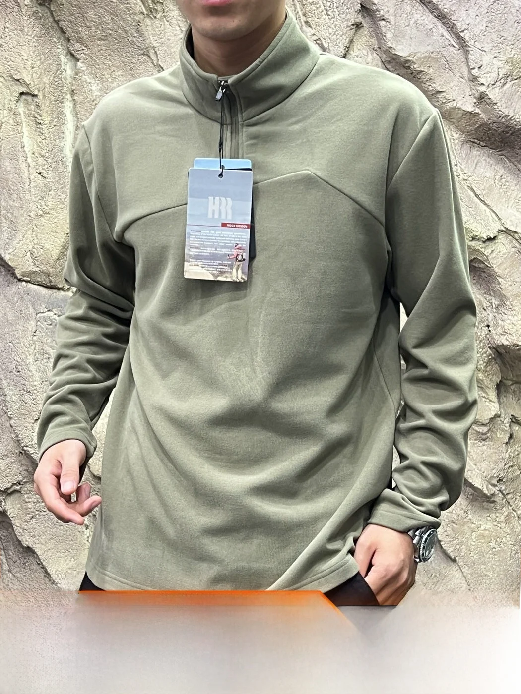 Quick Heating Integrated Fleece Men's Warmth Reserve Sweatshirt Base Layer Shirt Functional Style Autumn Winter Polyester Spa...