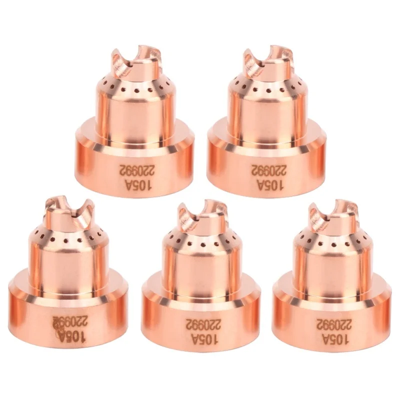 plasma-cutter-shield-cap-cup-red-copper-consumables-220992-welding-cutting-accessories-5pcs