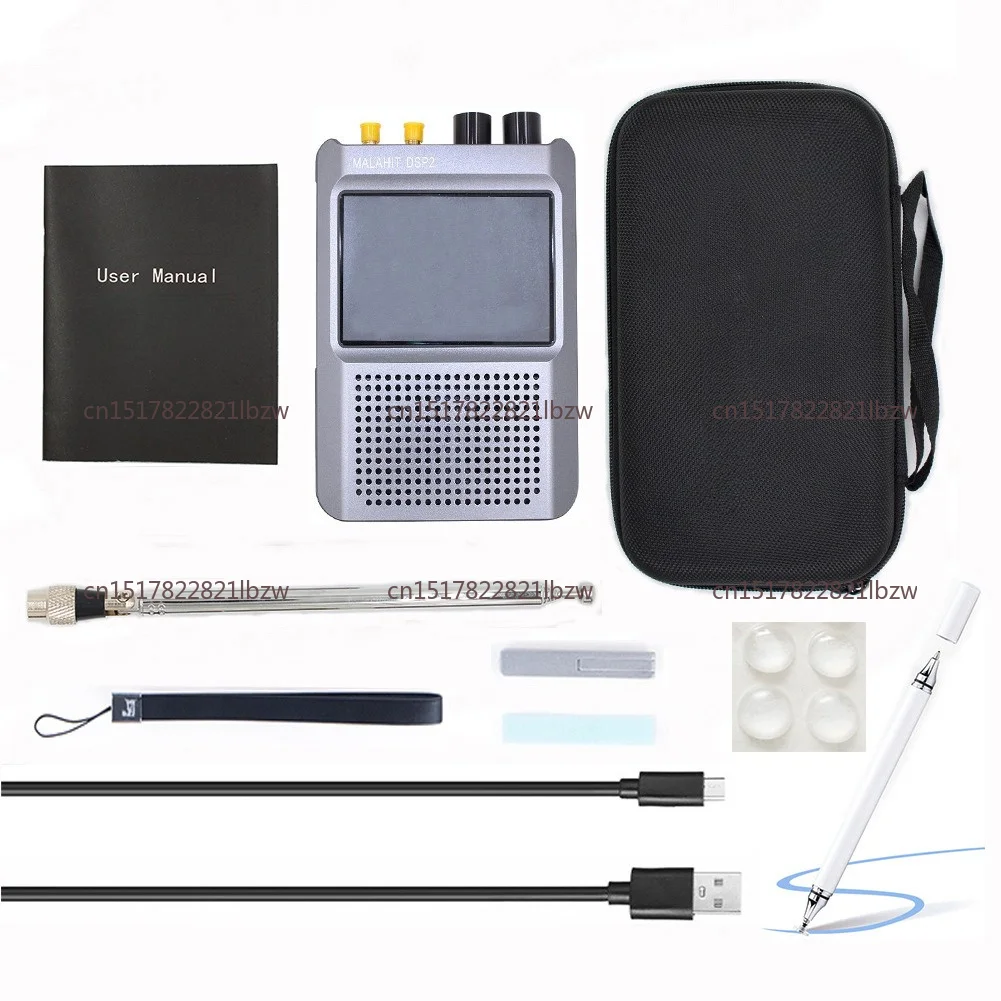 New Firmware 2.40 Second-generation DSP2 SDR Receiver Radio 10kHz-380MHz, 404MHz-2GHz