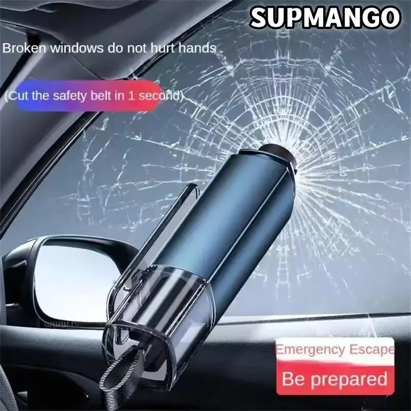 A4 Car Window Breaker Portable Seatbelt Cutter Glass Breaking Tool Stick Life Saving Safe Escape Rescue Tool Safety Hammer