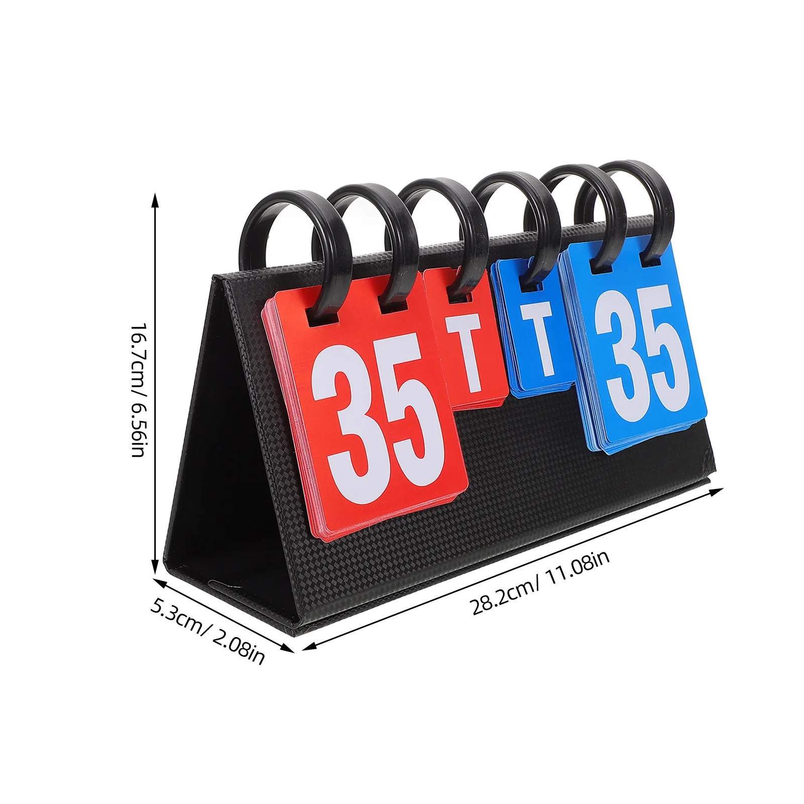 농구 점수판 휴대용 PVC 플립 점수판 야외 다기능 스포츠 점수 기록기 및 점수 플리퍼