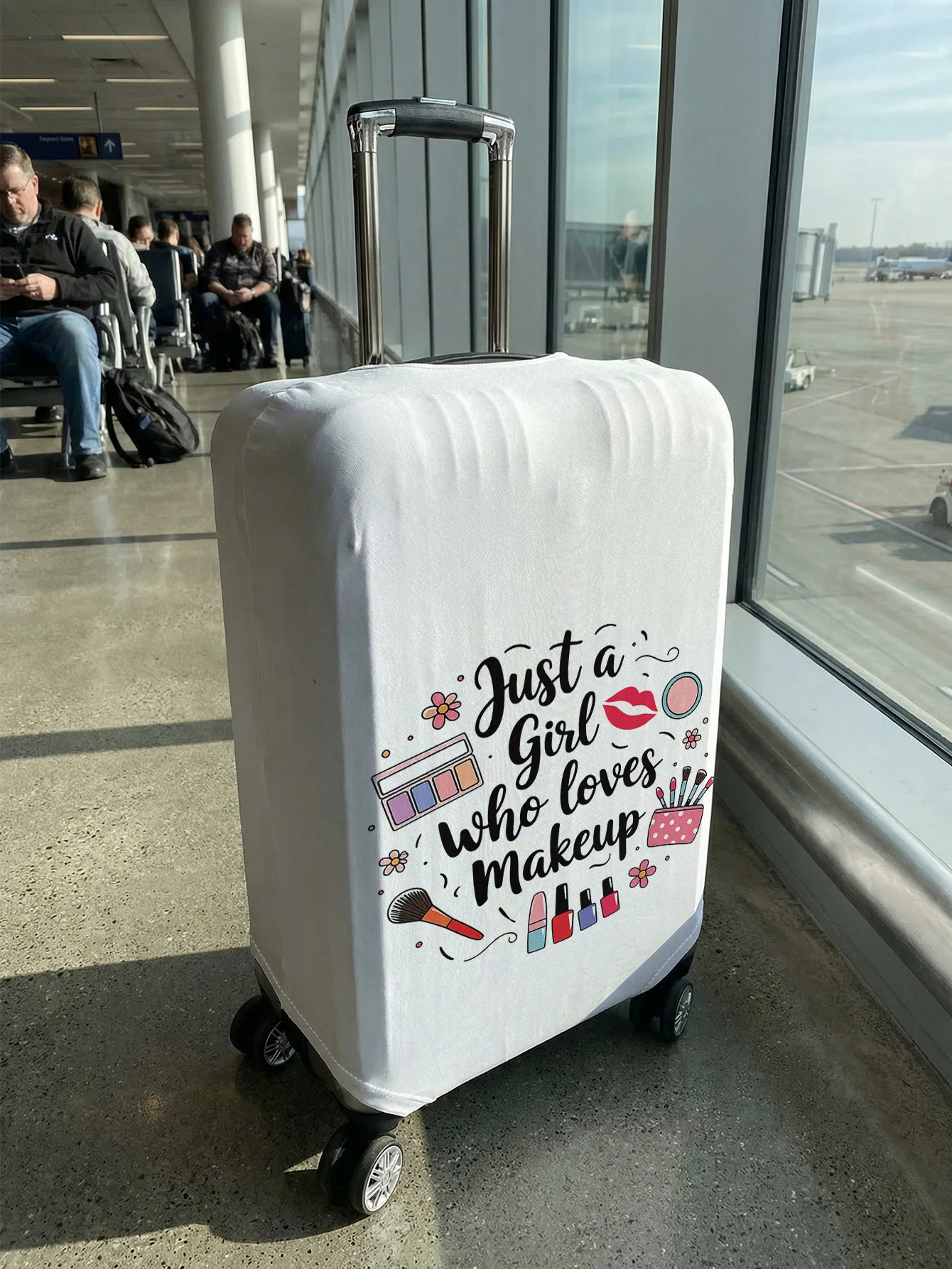 Makeup element luggage protection cover, suitable for 18-32 inch luggage covers, luggage handle gloves, travel accessories
