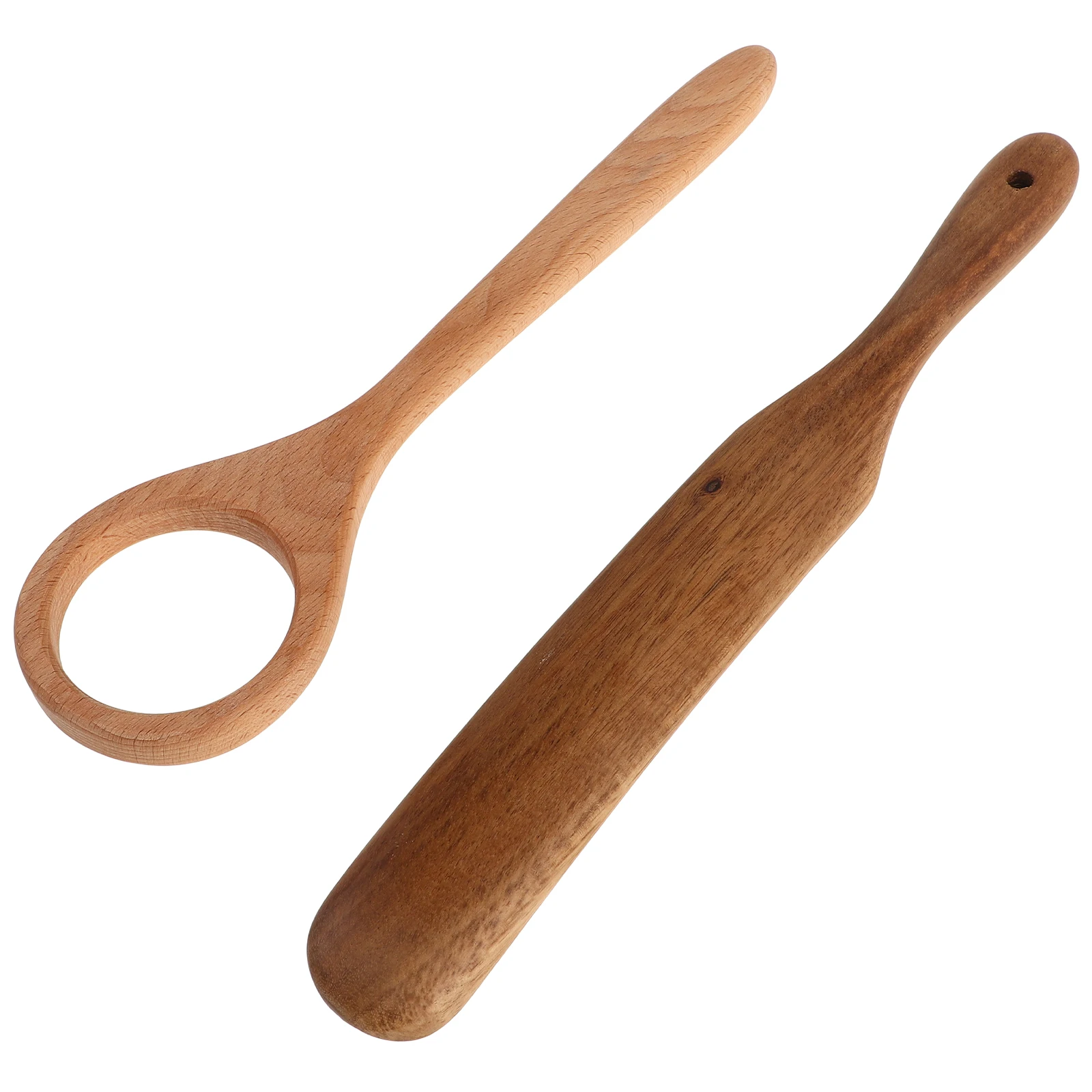 

1 set Wooden Danish Dough Whisk for Mixing Egg Flour Sourdough Tools Bread Stick Ergonomic Handle Kitchen Accessories