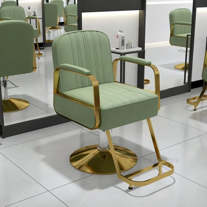 

Aesthetic Manicure Barber Chairs Facial Stylist Esthetician Cosmetic Barber Chairs Makeup Sillas De Barberia Modern Furniture