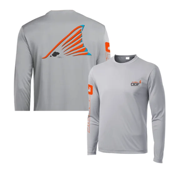 المحيطات والعتاد الصيد قمصان طويلة الأكمام الأشعة فوق البنفسجية حماية الرطوبة فتل التجفيف السريع تنفس قمصان الصيد ملابس الصيد #3